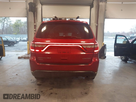 2014 Dodge Durango Limited z VIN 1C4RDJDG2EC370977, wystawiony jako IAAI lot #41872587 z przebiegiem 153 674 mil mil oraz . Historia ofert i sprzedaży dostępna na DreamBid. Obrazek 16.