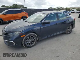2019 Honda Civic Sedan LX with VIN 2HGFC2F63KH586864, listed as a Copart auction lot 52914715 with 65,310 mi miles and Salvage Title. Bid and sale history available at carsss.com. Image 1.