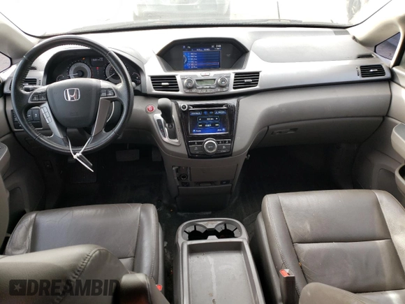 2014 Honda Odyssey EX-L with VIN 5FNRL5H65EB133365, listed as a Copart auction lot 86733834 with 116,391 mi miles and Salvage Title. Bid and sale history available at carsss.com. Image 8.