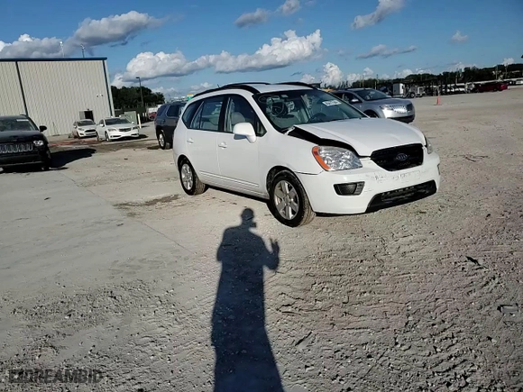 2008 Kia Rondo LX with VIN KNAFG525387171532, listed as a Copart auction lot 85677584 with 99,261 mi miles and Salvage Title. Bid and sale history available at carsss.com. Image 10.