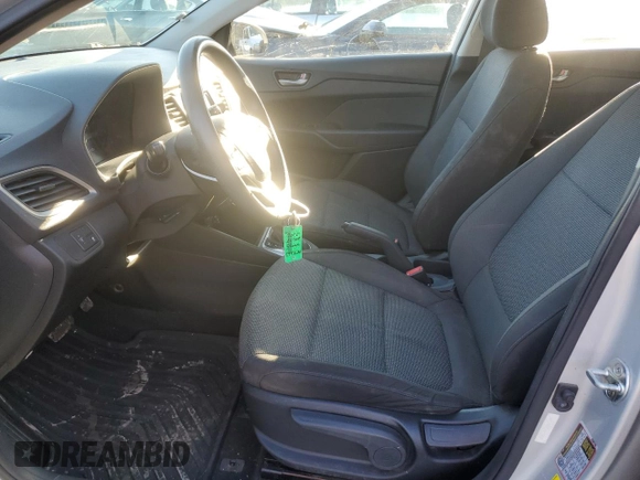 2018 Hyundai Accent SEL with VIN 3KPC24A31JE015459, listed as a Copart auction lot 85662274 with 131,409 mi miles and Clean Title. Bid and sale history available at carsss.com. Image 7.