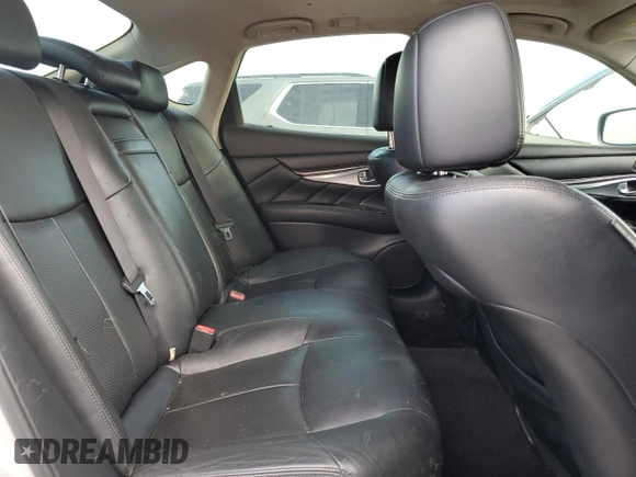 2013 Infiniti M37 with VIN JN1BY1AR7DM604599, listed as a Copart auction lot 71824994 with 0 mi miles and Salvage Title. Bid and sale history available at carsss.com. Image 10.
