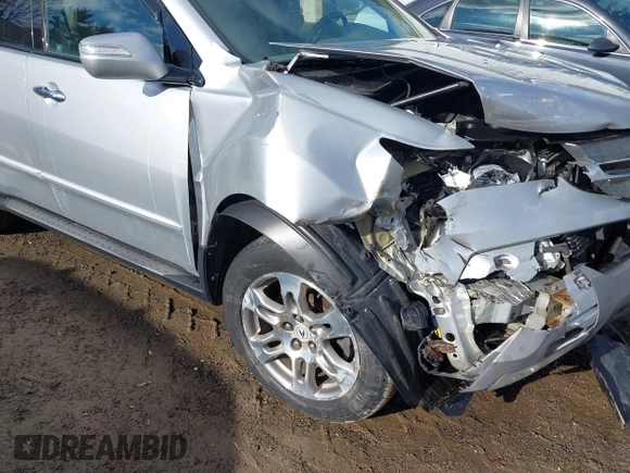 2007 Acura MDX with VIN 2HNYD28287H500383, listed as a IAAI auction lot 41443014 with 97,936 mi miles. Bid and sale history available at carsss.com. Image 17.