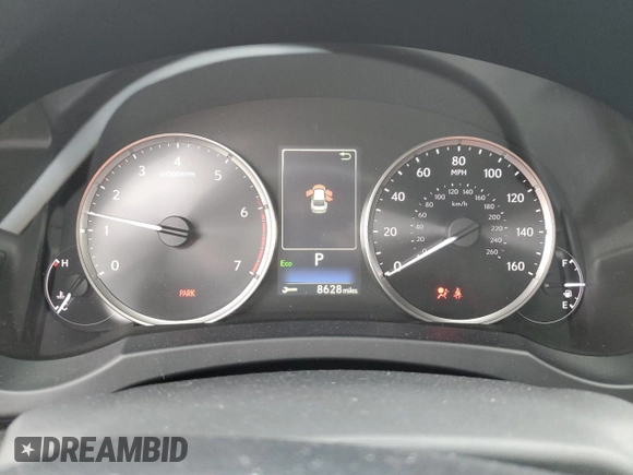 2023 Lexus IS 300 with VIN JTHCA1D21P5126293, listed as a Copart auction lot 89266235 with 8,628 mi miles and Salvage title. Bid and sale history available at DreamBid. Image 9.