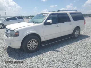 2013 Ford Expedition EL Limited with VIN 1FMJK2A51DEF59677, listed as a Copart auction lot 51856825 with 146,192 mi miles and Salvage Title. Bid and sale history available at carsss.com. Image 1.