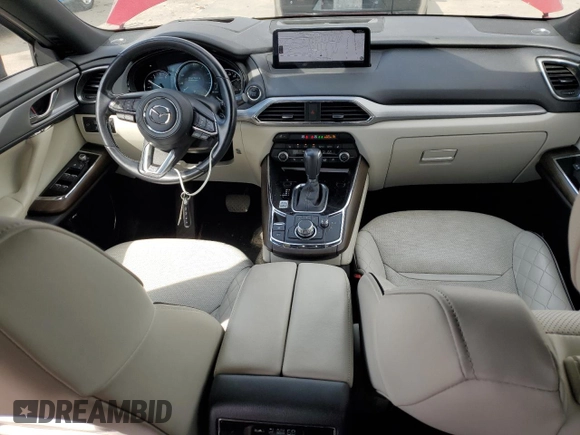 2023 Mazda CX-9 Signature with VIN JM3TCBEYXP0639552, listed as a Copart auction lot 57897175 with 30,120 mi miles and Salvage title. Bid and sale history available at DreamBid. Image 8.