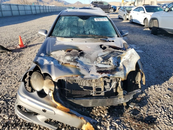 2003 Mercedes-Benz CLK-Class 5.0L with VIN WDBTJ75J23F047115, listed as a Copart auction lot 87011274 with 0 mi miles and Salvage Title. Bid and sale history available at carsss.com. Image 5.