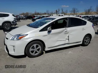 2012 Toyota Prius One with VIN JTDKN3DU9C5455557, listed as a Copart auction lot 50613885 with 131,870 mi miles and Salvage Title. Bid and sale history available at carsss.com. Image 1.