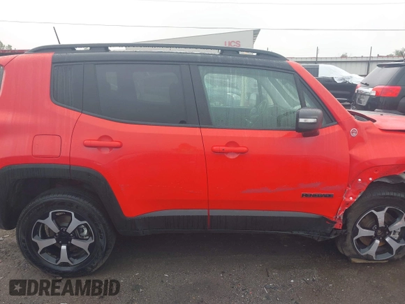 2019 Jeep Renegade Trailhawk with VIN ZACNJBC19KPK12456, listed as a IAAI auction lot 42418281 with 39,231 mi miles and . Bid and sale history available at DreamBid. Image 14.