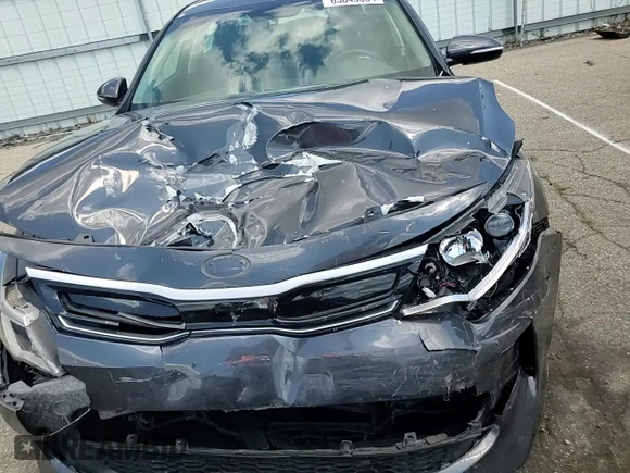 2017 Kia Optima Hybrid with VIN KNAGT4LEXH5018831, listed as a Copart auction lot 63645864 with 42,358 mi miles and Salvage Title. Bid and sale history available at carsss.com. Image 10.
