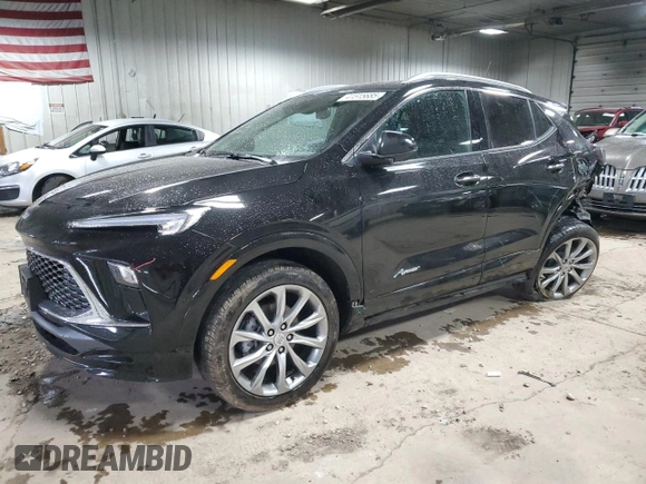 2024 Buick Encore GX Avenir with VIN KL4AMGSL3RB080625, listed as a Copart auction lot 41515685 with 7,074 mi miles and Salvage title. Bid and sale history available at DreamBid. Image 1.