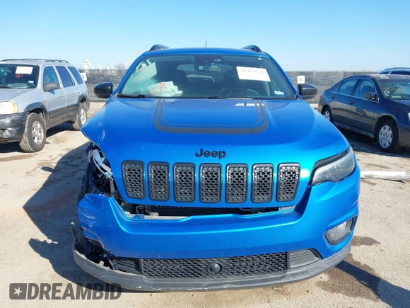2022 Jeep Cherokee X with VIN 1C4PJMCX6ND522563, listed as a IAAI auction lot 41469722 with 44,970 mi miles. Bid and sale history available at carsss.com. Image 12.
