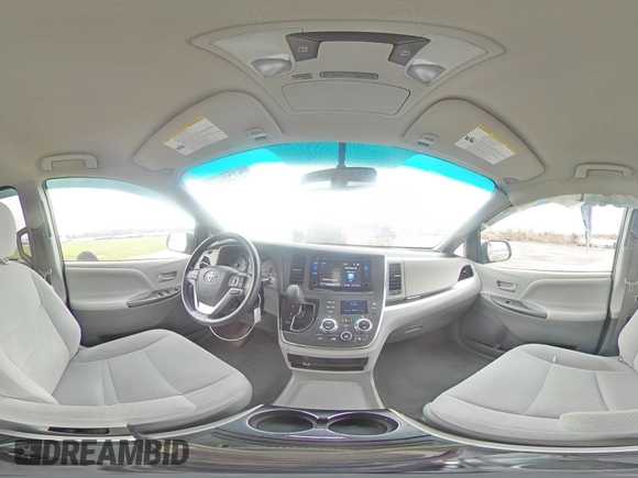 2015 Toyota Sienna LE AAS with VIN 5TDKK3DCXFS537375, listed as a Copart auction lot 51580235 with 77,389 mi miles and Salvage Title. Bid and sale history available at carsss.com. Image 13.