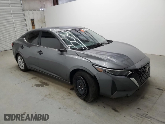 2024 Nissan Sentra S with VIN 3N1AB8BV0RY322519, listed as a Copart auction lot 57966785 with 18,780 mi miles and Clean title. Bid and sale history available at DreamBid. Image 4.