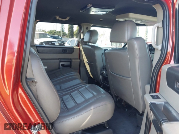 2003 Hummer H2 with VIN 5GRGN23U23H104200, listed as a IAAI auction lot 41687769 with 1 mi miles. Bid and sale history available at carsss.com. Image 8.