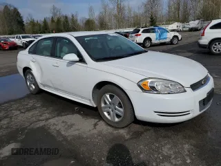 2010 Chevrolet Impala LS with VIN 2G1WA5EK3A1154957, listed as a Copart auction lot 51128715 with 56,486 mi miles and Salvage Title. Bid and sale history available at DreamBid. Image 4.