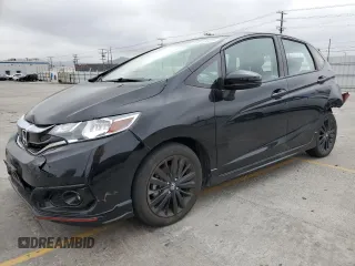 2020 Honda Fit Sport z VIN 3HGGK5H68LM729154, wystawiony jako Copart lot #59812605 z przebiegiem 32 847 mil mil oraz Czysty tytuł • Clean title. Historia ofert i sprzedaży dostępna na DreamBid. Obrazek 1.
