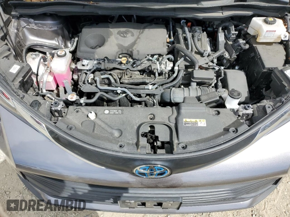 2022 Toyota Sienna LE с VIN 5TDKRKEC6NS077795, выставлен на аукционе Copart как лот 52788715 с пробегом 33 758 миль миль и Списание • Salvage title. История ставок и продаж доступна на DreamBid. Изображение 12.