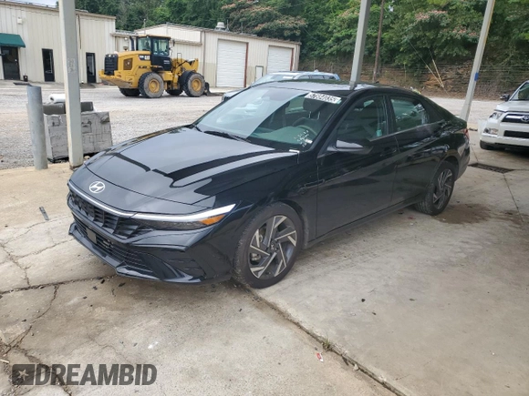 2024 Hyundai Elantra SEL with VIN KMHLS4DG3RU835436, listed as a Copart auction lot 57884035 with 10,333 mi miles and Clean title. Bid and sale history available at DreamBid. Image 1.