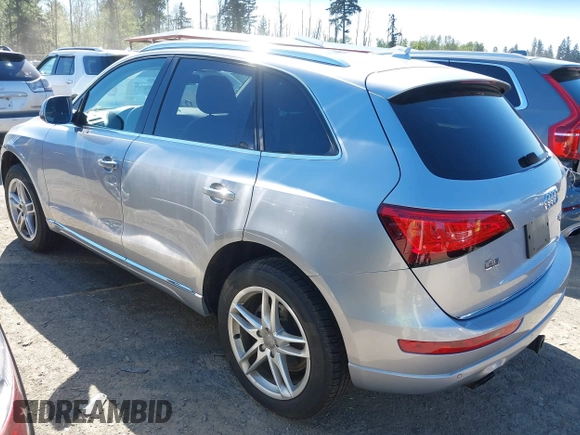 2015 Audi Q5 Premium Plus with VIN WA1LFAFP0FA007842, listed as a IAAI auction lot 42195991 with 107,105 mi miles and . Bid and sale history available at DreamBid. Image 14.