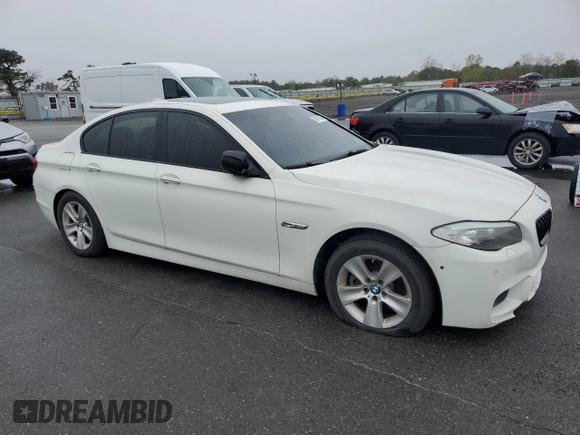 2013 BMW 5 Series 528i xDrive with VIN WBAXH5C55DDW12217, listed as a Copart auction lot 56019465 with 158,070 mi miles and Non repairable. Bid and sale history available at DreamBid. Image 4.