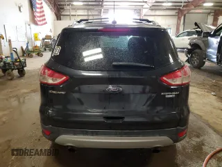 2013 Ford Escape Titanium with VIN 1FMCU9J95DUD63326, listed as a Copart auction lot 54675385 with 76,339 mi miles and Salvage title. Bid and sale history available at DreamBid. Image 6.