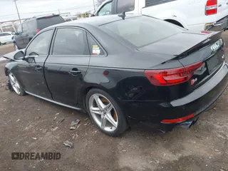 2018 Audi S4 Premium Plus with VIN WAUB4AF41JA233441, listed as a IAAI auction lot 42032077 with 68,316 mi miles. Bid and sale history available at carsss.com. Image 3.