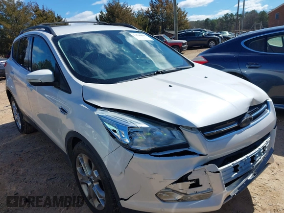 2013 Ford Escape SEL with VIN 1FMCU0HX0DUC07372, listed as a IAAI auction lot 41740884 with 96,436 mi miles and . Bid and sale history available at DreamBid. Image 1.