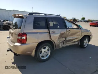2005 Toyota Highlander with VIN JTEEP21A950069194, listed as a Copart auction lot 55362235 with 160,270 mi miles and Salvage Title. Bid and sale history available at DreamBid. Image 3.