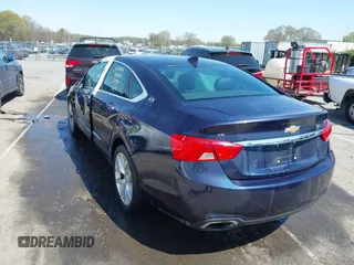 2018 Chevrolet Impala Premier with VIN 2G1125S35J9150415, listed as a IAAI auction lot 41873102 with 106,280 mi miles and . Bid and sale history available at DreamBid. Image 3.