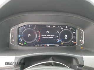 2023 Volkswagen Atlas SEL R-Line Black with VIN 1V2SR2CA0PC552989, listed as a Copart auction lot 78091744 with 37,644 mi miles and Salvage title. Bid and sale history available at DreamBid. Image 9.