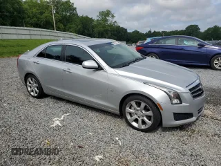 2013 Cadillac ATS with VIN 1G6AA5RA3D0147335, listed as a Copart auction lot 59924455 with 89,023 mi miles and Salvage title. Bid and sale history available at DreamBid. Image 4.
