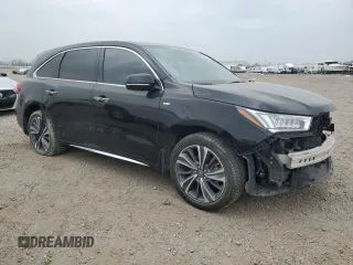 2019 Acura MDX Sport Hybrid w/Technology Pkg with VIN 5J8YD7H58KL001822, listed as a Copart auction lot 41796835 with 53,469 mi miles and Salvage Title. Bid and sale history available at carsss.com. Image 4.