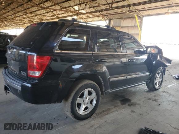 2006 Jeep Grand Cherokee Limited with VIN 1J4HR58286C307106, listed as a Copart auction lot 59401125 with 153,219 mi miles and Salvage title. Bid and sale history available at DreamBid. Image 3.