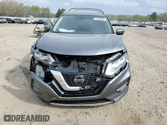 2019 Nissan Rogue SL with VIN 5N1AT2MT9KC777818, listed as a Copart auction lot 51148915 with 54,371 mi miles and Salvage Title. Bid and sale history available at DreamBid. Image 11.