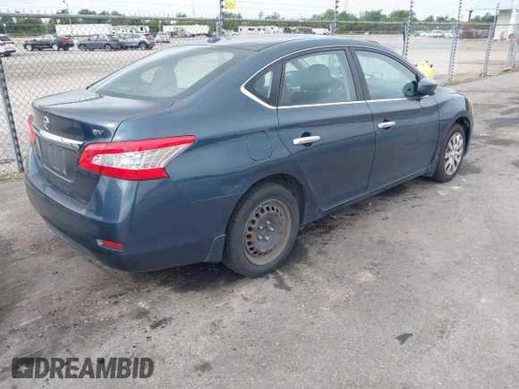 2015 Nissan Sentra SR with VIN 3N1AB7AP0FL633048, listed as a IAAI auction lot 42166079 with 138,896 mi miles and . Bid and sale history available at DreamBid. Image 4.