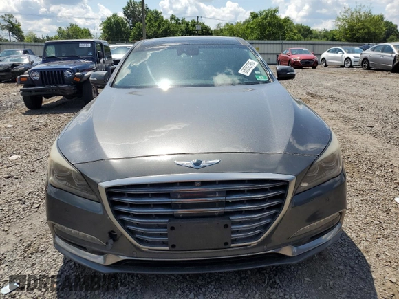 2018 Genesis G80 3.8L with VIN KMHGN4JE2JU253277, listed as a Copart auction lot 65352795 with 127,802 mi miles and Clean title. Bid and sale history available at DreamBid. Image 5.