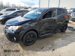 2015 Toyota RAV4 LE with VIN 2T3BFREV0FW394894, listed as a Copart auction lot 46898505 with 151,763 mi miles and Salvage Title. Bid and sale history available at carsss.com. Image 1.