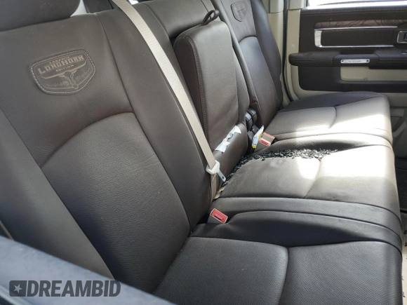 2015 Ram 2500 Longhorn with VIN 3C6UR5PL8FG577293, listed as a Copart auction lot 60233605 with 42,391 mi miles and Salvage title. Bid and sale history available at DreamBid. Image 10.