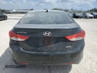 2013 Hyundai Elantra Limited with VIN KMHDH4AE4DU690826, listed as a Copart auction lot 55066595 with 75,059 mi miles and Salvage Title. Bid and sale history available at DreamBid. Image 6.