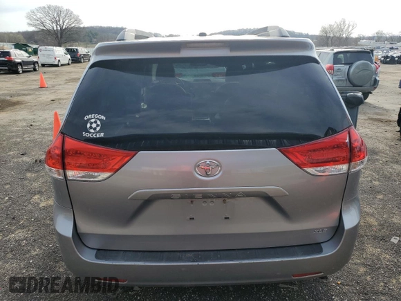 2011 Toyota Sienna XLE AAS with VIN 5TDYK3DC8BS158637, listed as a Copart auction lot 54332035 with 265,389 mi miles and Non Repairable. Bid and sale history available at carsss.com. Image 6.