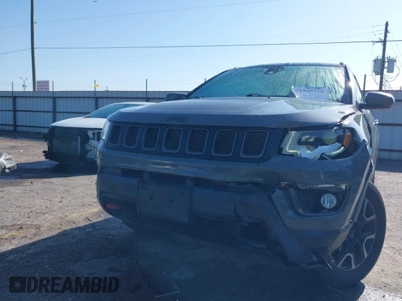 2019 Jeep Compass Trailhawk with VIN 3C4NJDDB2KT716281, listed as a IAAI auction lot 41840458 with 89,246 mi miles and . Bid and sale history available at DreamBid. Image 6.