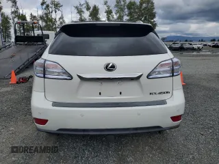 2011 Lexus RX 450h with VIN JTJBC1BA3B2033994, listed as a Copart auction lot 57708835 with 161,022 mi miles and Clean title. Bid and sale history available at DreamBid. Image 6.