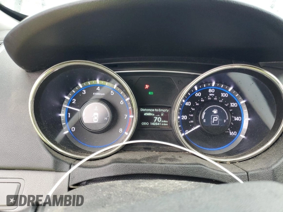 2013 Hyundai Sonata GLS with VIN 5NPEB4AC1DH700358, listed as a Copart auction lot 51606465 with 142,541 mi miles and Clean Title. Bid and sale history available at carsss.com. Image 9.