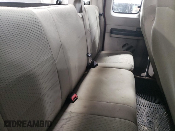 2008 Ford Super Duty F-250 SRW XL with VIN 1FTSX21508EE58243, listed as a Copart auction lot 51253655 with 122,538 mi miles and Salvage Title. Bid and sale history available at carsss.com. Image 10.