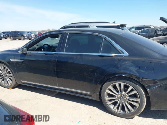 2017 Lincoln Continental Select with VIN 1LN6L9SK0H5614805, listed as a IAAI auction lot 41859275 with 123,655 mi miles. Bid and sale history available at carsss.com. Image 14.