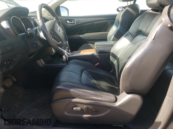 2011 Nissan Murano CrossCabriolet with VIN JN8AZ1FY7BW003057, listed as a Copart auction lot 53606205 with 171 mi miles and Clean Title. Bid and sale history available at carsss.com. Image 7.