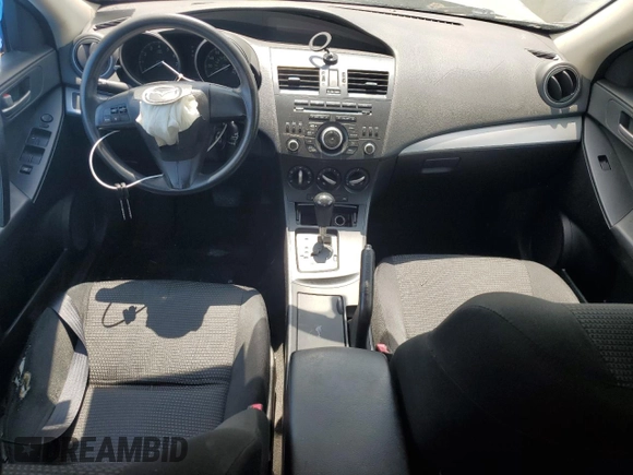 2013 Mazda 3 i SV with VIN JM1BL1TF8D1709748, listed as a Copart auction lot 53201555 with Not Provided miles and Salvage Title. Bid and sale history available at DreamBid. Image 8.