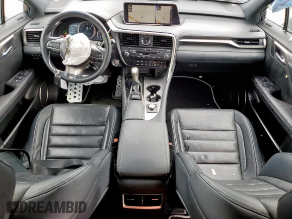 2016 Lexus RX 350 with VIN 2T2BZMCA3GC047979, listed as a Copart auction lot 55570345 with 72,958 mi miles and Salvage Title. Bid and sale history available at DreamBid. Image 8.