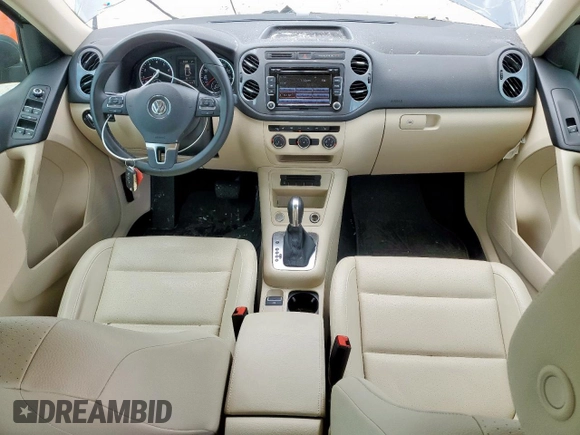 2014 Volkswagen Tiguan SEL с VIN WVGAV3AX7EW506170, выставлен на аукционе Copart как лот 58852355 с пробегом 55 961 миль миль и Списание • Salvage title. История ставок и продаж доступна на DreamBid. Изображение 8.